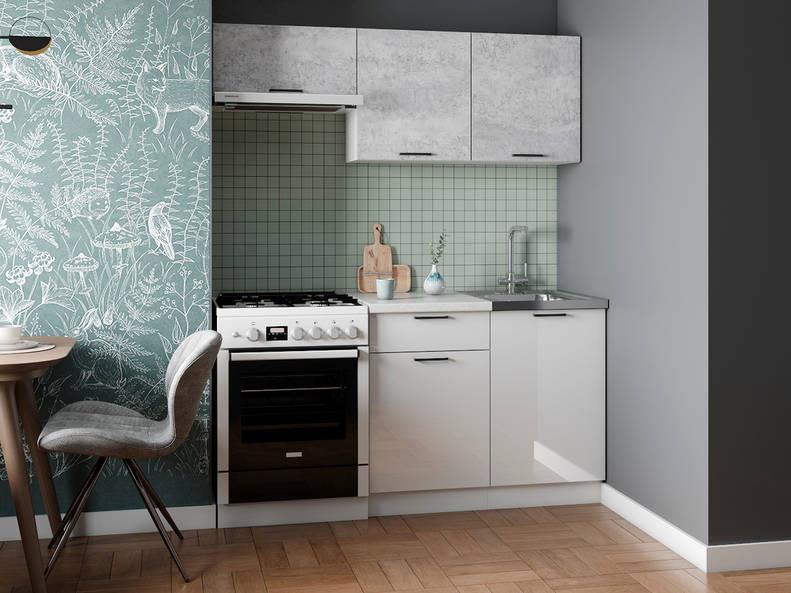 Комплект кухня Дуся — длина 1,6 м