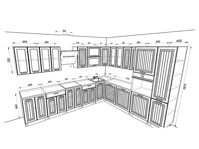 Кухня Прага 3,4 метра