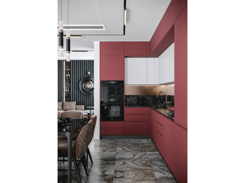 Модульная кухня Эмма — длина 3,5 м