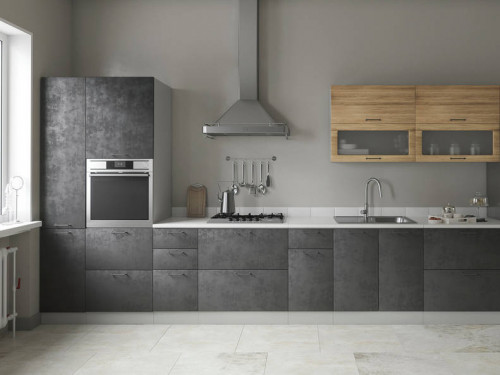 Модульная кухня Лофт — длина 5 м