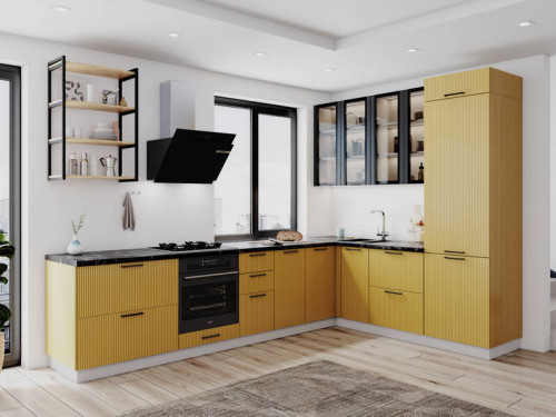 Кухня Фенис — длина 3,2 м ширина 2,2 м