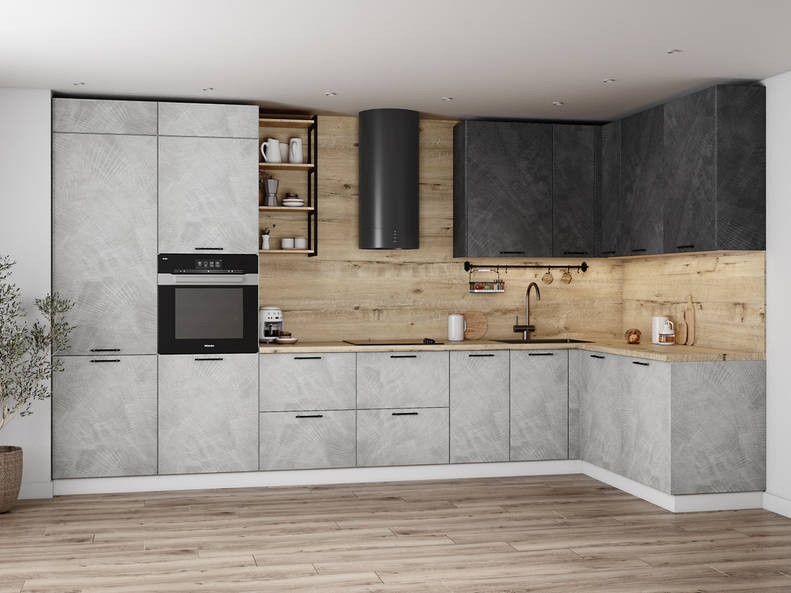 Кухня Фенис — длина 3,9 м ширина 1,8 м Кухня Фенис — длина 3,9 м ширина 1,8 м