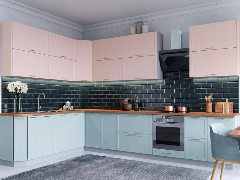 Кухня Квадро — длина 3,6 м ширина 2,2 м