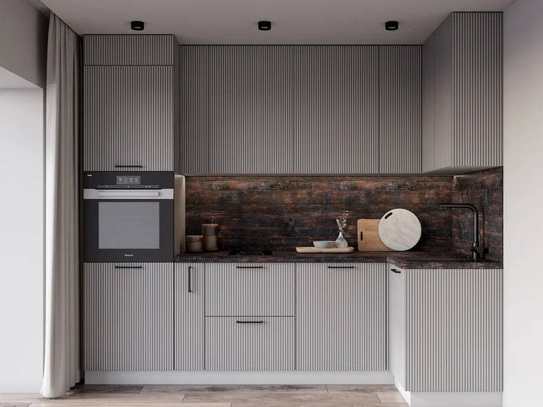 Кухня Фенис — длина 2,6 м ширина 1 м