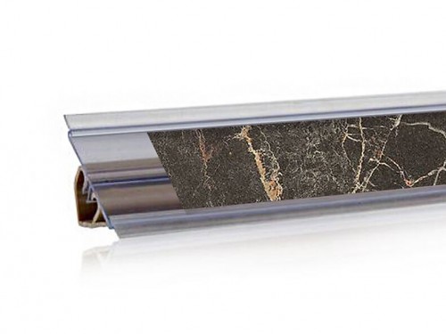 Плинтус вставочный Мраморный берег (3029М) Плинтус вставочный Мраморный берег (3029М)