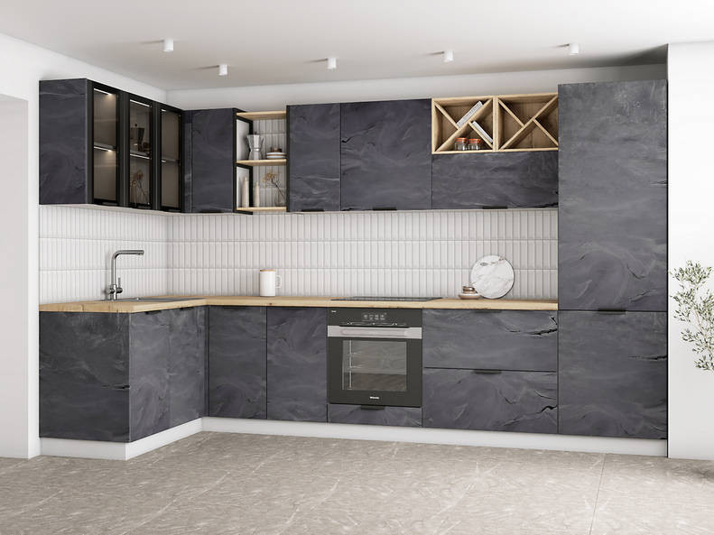 Кухня Фенис — длина 3,4 м ширина 1,4 м Кухня Фенис — длина 3,4 м ширина 1,4 м