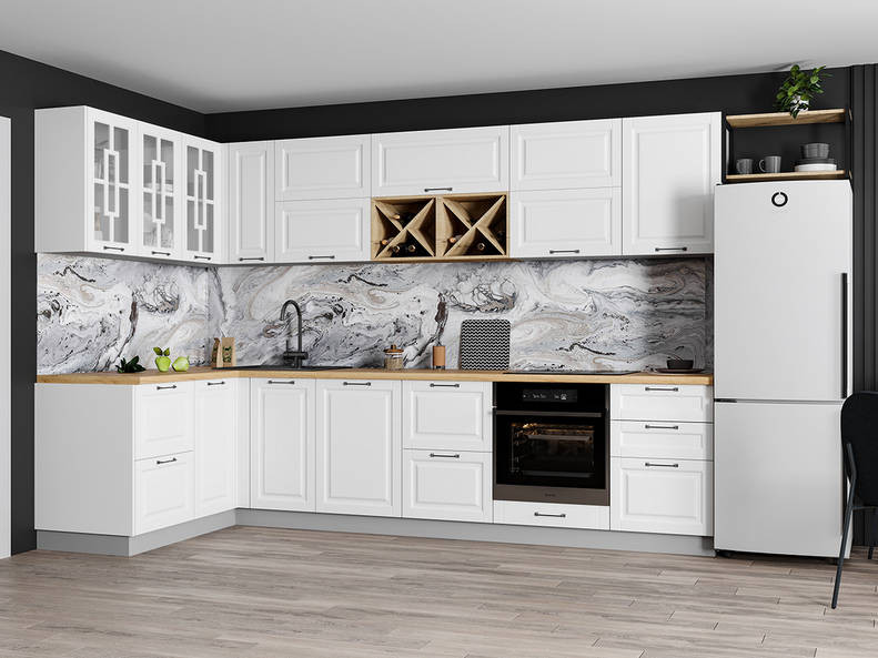 Кухня Гарда — длина 4,1 м ширина 1,5 м