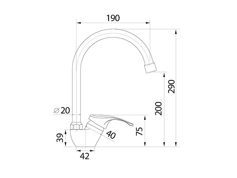 Смеситель UM2303 Смеситель UM2303