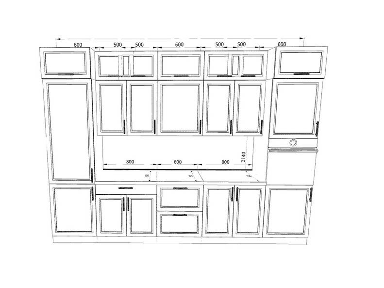 Кухня Стелла 3,4 метра Кухня Стелла 3,4 метра