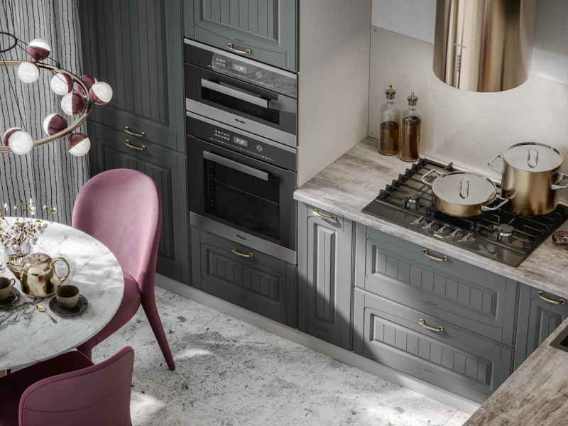 Кухня Кантри Прованс - длина 3,2 м, ширина 2 м Кухня Кантри Прованс - длина 3,2 м, ширина 2 м