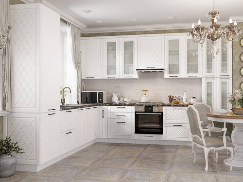 Модульная кухня Барселона — длина 3,4 м ширина 2,8 м