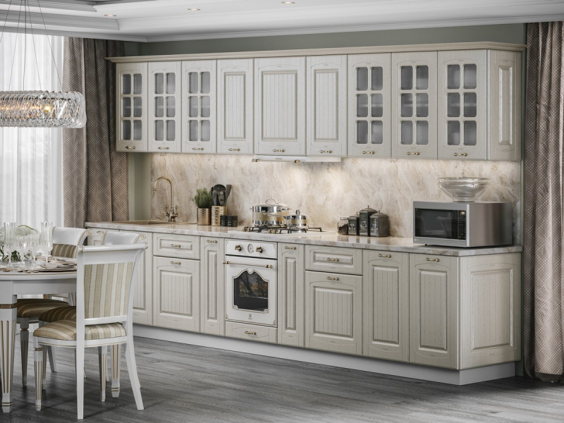 Кухня Кантри Прованс - длина 3,1 м