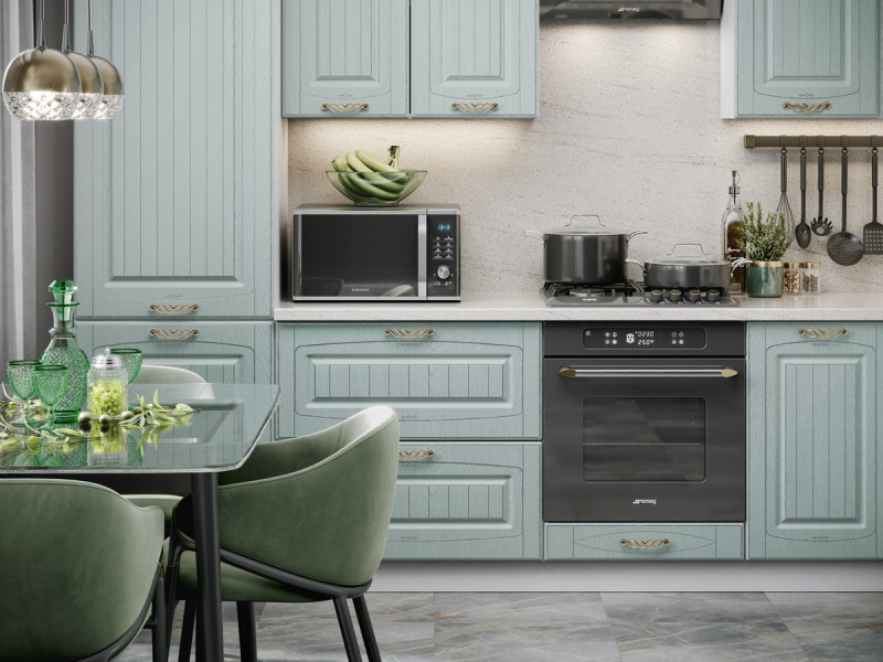 Кухня Кантри Прованс - длина 3 м, ширина 1,8 м