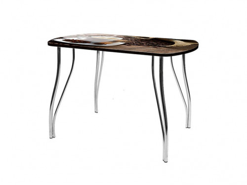 Стол "Волна" Столешница (В5) Премьер фотопечать 1100*700 мм Стол "Волна" Столешница (В5) Премьер фотопечать 1100*700 мм