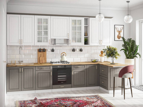 Кухня Лондон — длина 3,4 м ширина 1,2 м