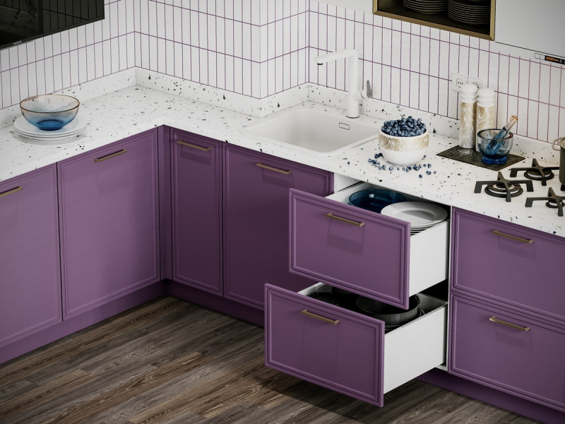 Кухня Джулия - длина 4,5 м Кухня Джулия - длина 4,5 м