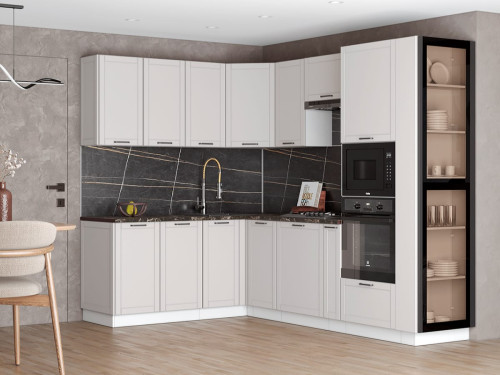 Кухня Диада - длина 2,4 м, ширина 1,8 м Кухня Диада - длина 2,4 м, ширина 1,8 м