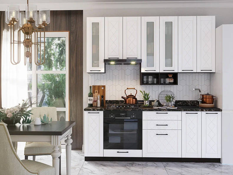 Модульная кухня Барселона — ширина 2,6 м