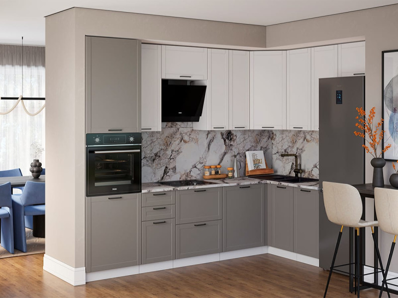 Кухня Диада - длина 2,8 м, ширина 1,4 м