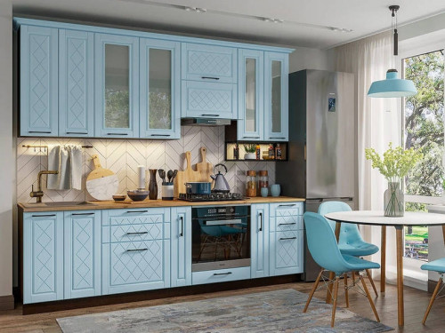 Модульная кухня Барселона — ширина 2,6 м