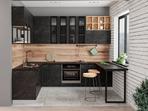 Кухня Ройс — длина 2,8 м ширина 2,1 м