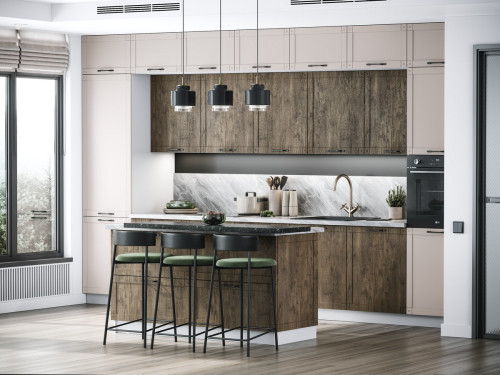 Кухня Кантри Турин - длина 4,2 м Кухня Кантри Турин - длина 4,2 м